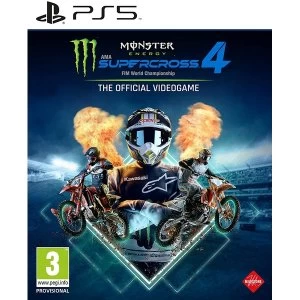 Image of Monster Energy Supercross The Official Videogame 4 PS5 Game