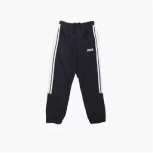 Image of Lonsdale 2 Stripe Jogger - Black