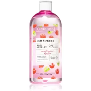 image of Bielenda Eco Sorbet Raspberry Moisturizing Micellar Water 500 ml