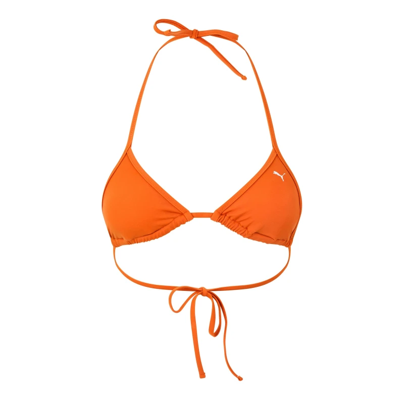 Image of Puma Triangle Bikini Top - Red Red 8