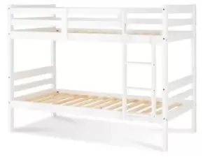 Image of Seconique Panama 3ft White Wooden Bunk Bed Frame