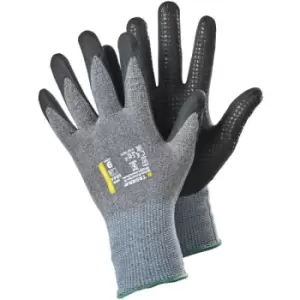 Image of Zoro Select - Tegera Nitrile Dip Nylon Gloves Grey/Black SZ.10 - Black Grey