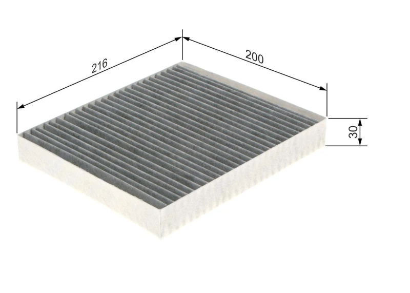 Image of Pollen filter Bosch 1 987 435 592