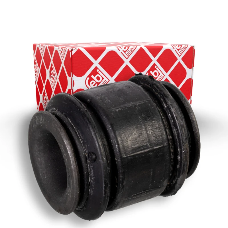 Image of FEBI BILSTEIN 172626 Arm Bushes Rear Axle Right, without integrated regulator Elastomer Control Arm-/Trailing Arm Bush (251)