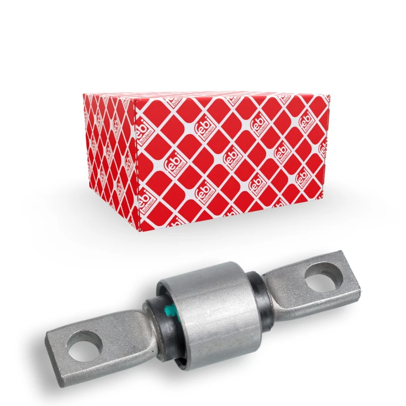Image of FEBI BILSTEIN 42016 Arm Bushes Rear Axle Right, Rubber-Metal Mount Control Arm-/Trailing Arm Bush (251)