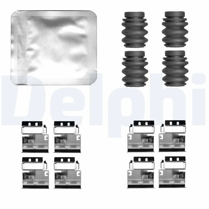 Image of DELPHI Brake pad fitting kit DELPHI LX0825