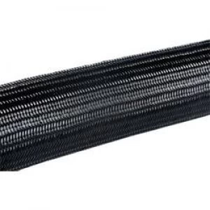 Image of HellermannTyton 170 41200 HEGPA6612 Helagaine Braided Hose HEGPA66 Black