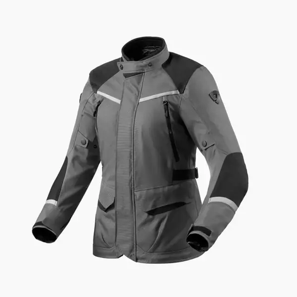 Image of REV'IT! Voltiac 3 H2O Jacket Lady Gray Black Size 38