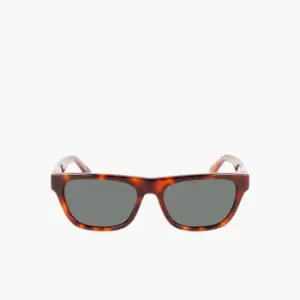 Lacoste Mens Scale-Style Rectangle Acetate L.12.12 Sunglasses Size Unique size Tortoise