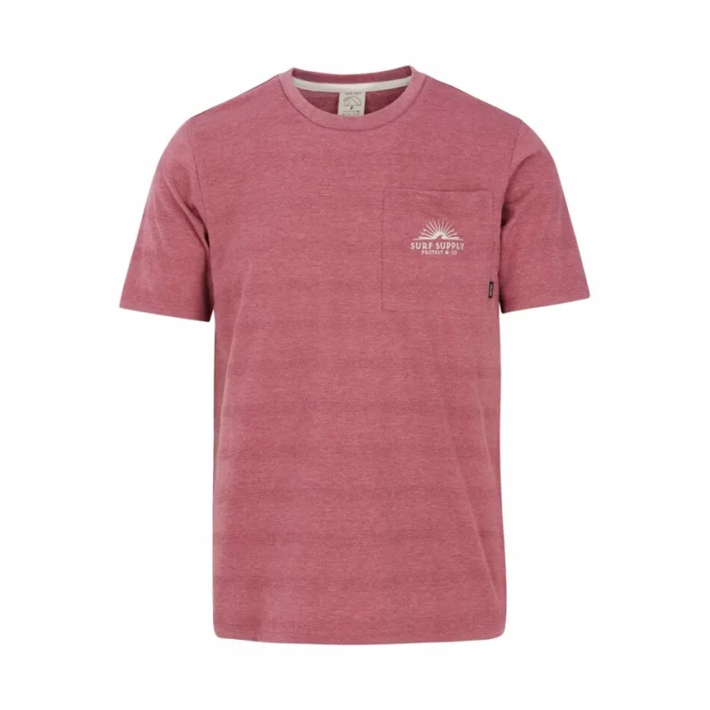 Image of Protest T-Shirt Protest Prtshute Rose Male S