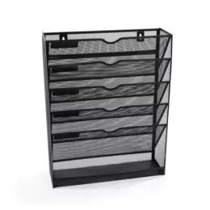 Image of Metal Mesh Wall Mounted File Organiser M&amp;W