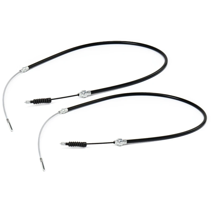 Image of RIDEX 124C1366 Brake Cable Left Rear, 1493mm Cable,parking brake (124)