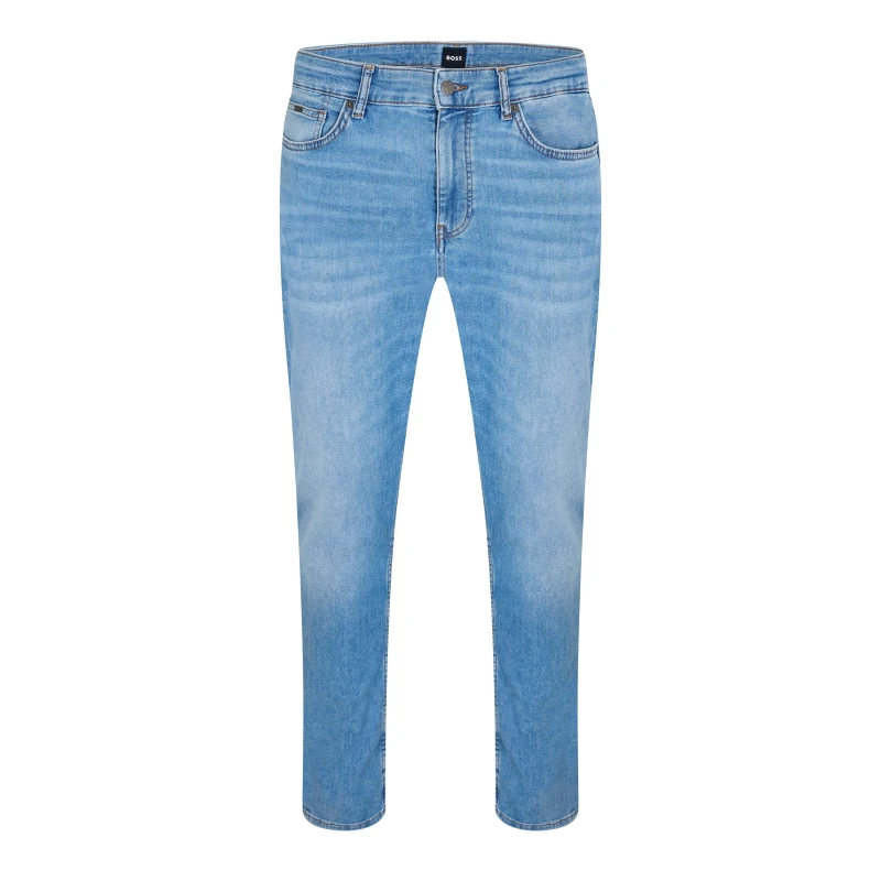 Image of Boss Mens Delano Slim Fit Jeans Medium Blue male 30W R