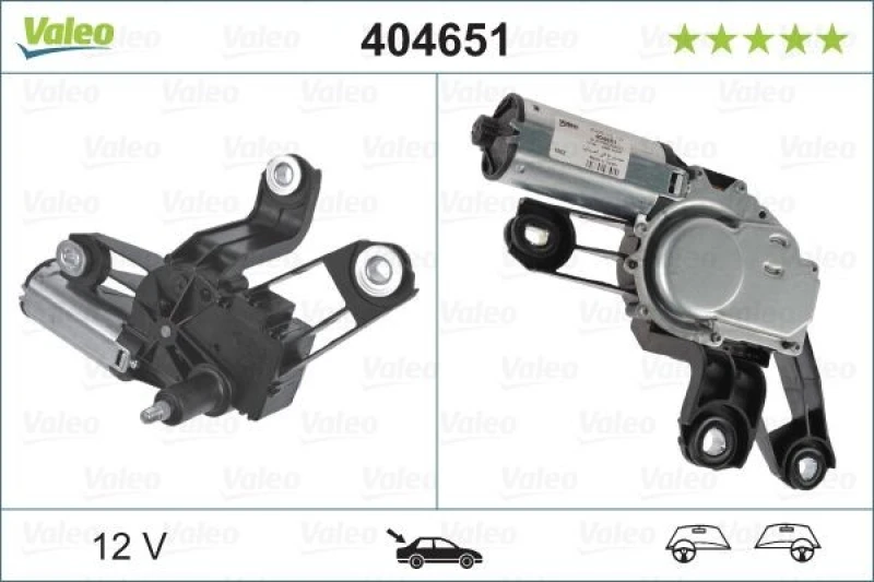 Image of Wiper motor VALEO 404651