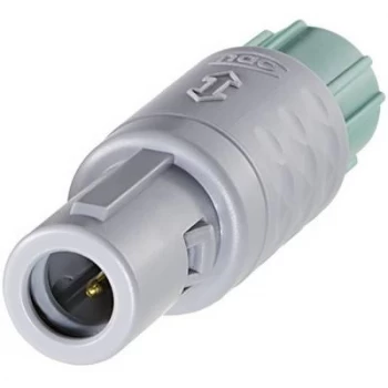 image of ODU S11M07 P04MJG0 0000 MEDI SNAP Circular Connector With Push pull Lock Nominal current details 10 A Number of pins