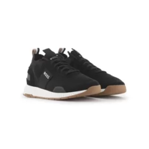 Image of BOSS Charcoal Titanium Runn Sneaker