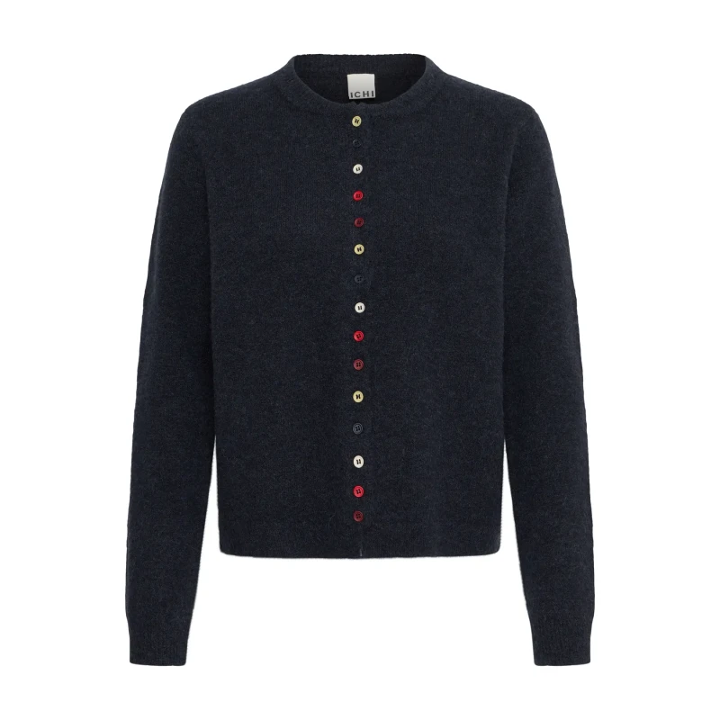 Image of Ichi Womens cardigan Ichi Fantia Bleu Female XS