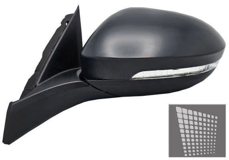 Image of ALKAR 6151757 Wing mirror Left, Electric, Aspherical Outside Mirror (50)
