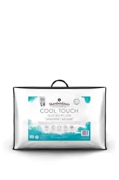 Image of Single Luxury Cool Touch Quilted Medium Support Pillow
