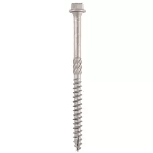 Image of Timco Stainless Steel Timber & Landscaping Hex Head Screws - 6.7 x 75mm ( 25 Pack )