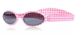 image of Baby BanZ Kidz Adventure 2-5 years Sunglasses Pink Gingham APG 50mm