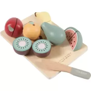 Image of Little Dutch Cutting Set Fruits fruit cutting toy 6 pc