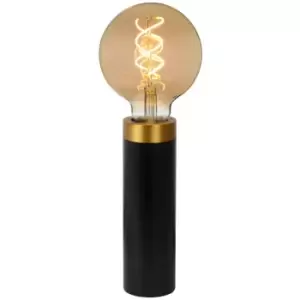Image of Lucide SELIN - Table Lamp - Ø6cm - 1xE27 - Black