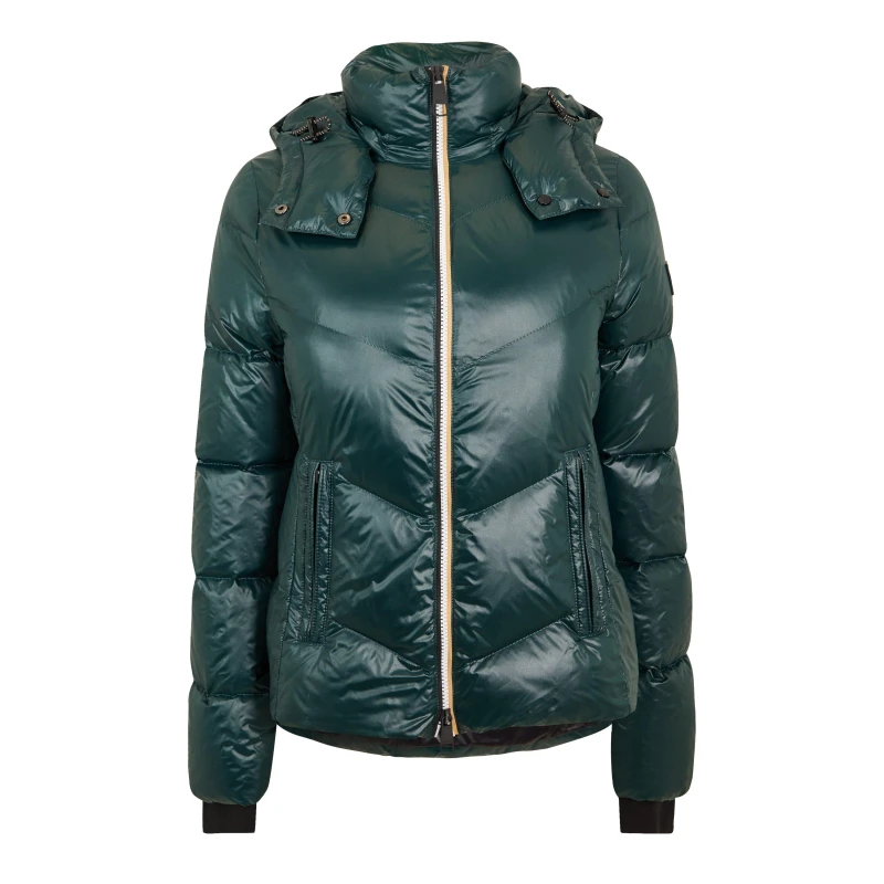 Image of Boss Womens Pepule2 Formal Coat Dark Green female 4 (XXS)