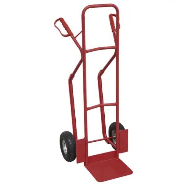 image of Sealey Sack Truck with Pneumatic Tyres, 300kg Capacity