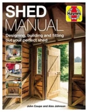 Image of shed manual designing building and fitting out your prefect shed