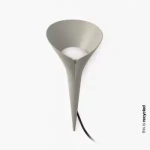 Image of Leaf Grey Spike Lamp IP44