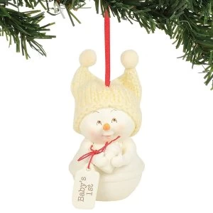 image of Baby's 1st Hanging Ornament