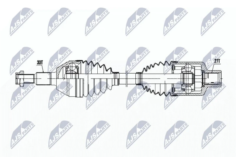 Image of NTY Drive shaft NTY NPW-PL-144