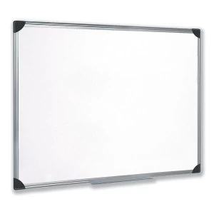 image of 5 Star Office 900 Drywipe Magnetic Whiteboard with Pen Tray and Aluminium Trim