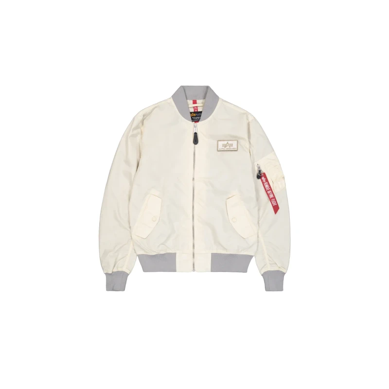 Image of alpha industries Contrast jacket Alpha Industries MA-1 TT Blanc Male M
