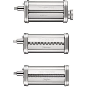 Image of KitchenAid 5KSMPRA 3 Piece Pasta Roller and Cutter Set