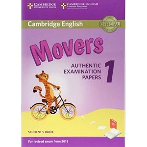 Image of Cambridge English Movers 1 for Revised Exam from 2018 Student's Book Authentic Examination Papers Paperback / softback...
