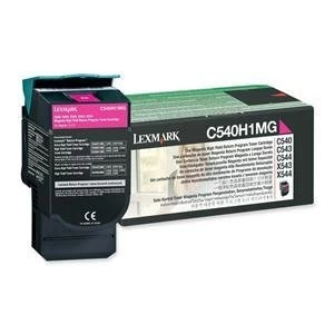 image of Lexmark C540H1MG Magenta Laser Toner Ink Cartridge