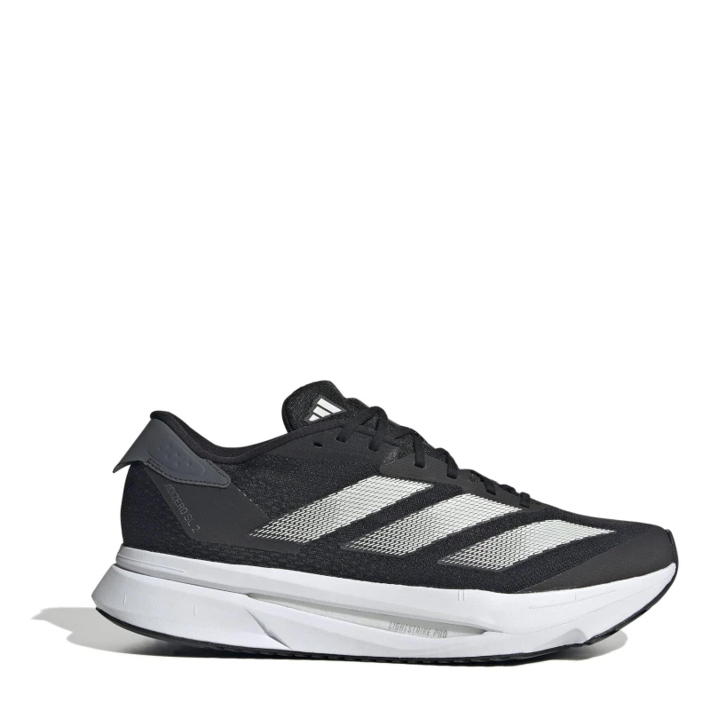 Image of adidas ADIZERO SL2 Running Shoes Mens Fast Neutral Road Running Shoes 7 (40.7) Black 21020403270