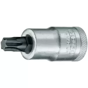 Image of Gedore Screwdriver bit socket 1/2" TORX T27