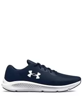 Image of Under Armour Running Charged Pursuit 3 - Navy/White, Size 10, Men