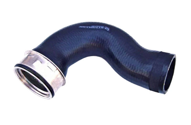 Image of VAICO V10-3768 Turbocharger Hose Rubber with fabric lining, Q+, original equipment manufacturer quality Rubber with fabric lining Charger Intake Hose