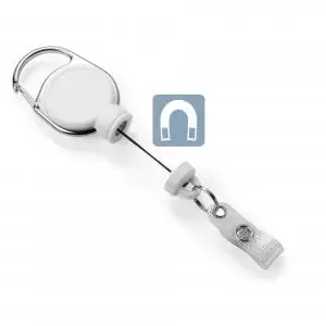 Image of Durable Badge Reel Extra Strong White Pack of 1