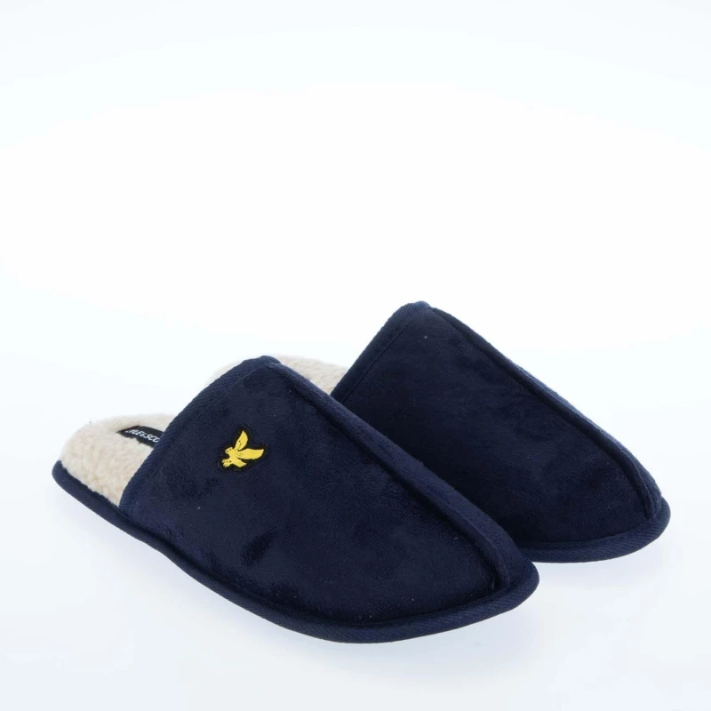 Image of Lyle and Scott Tarquinn Slippers - Blue Blue L