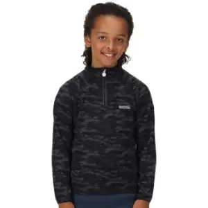 image of Regatta Boys Highton Lightweight Tech Half Zip Fleece Jacket 5-6 Years - Chest 59-61cm (Height 110-116cm)