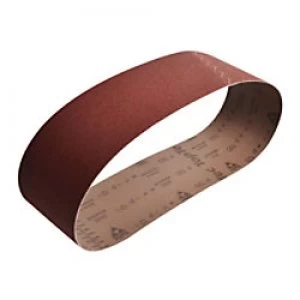 Image of Faithfull FAIAB75533M Sanding Belt 80G Coarse Medium Brown Pack of 3