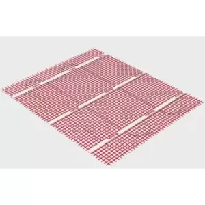 image of Warm Up - Warmup Electric Underfloor Heating Sticky Mat Kit Red Floor Cable 150W/m2 - 10m2