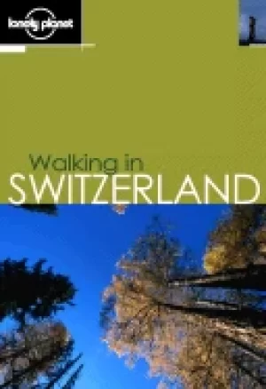 Image of lonely planet walking in switzerland