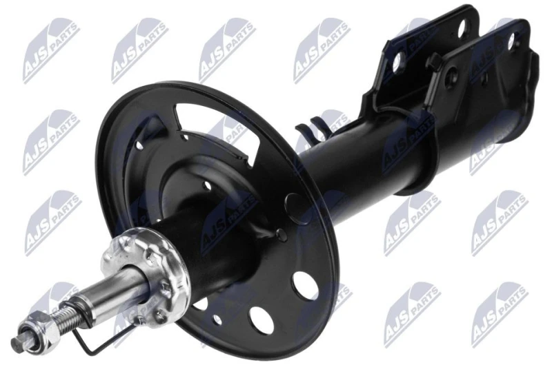 Image of NTY A-FR-046 Shock absorber Front Axle Left, Gas Pressure, Suspension Strut, Top pin Shock Absorber (854)