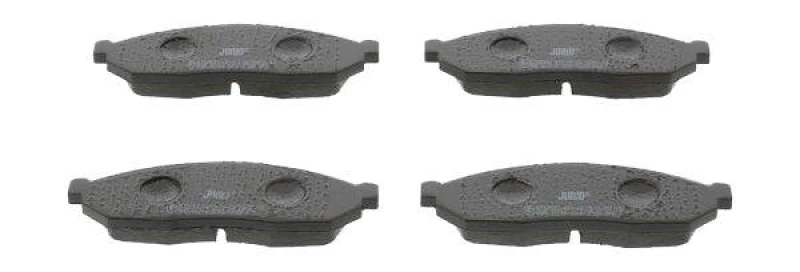 Image of JURID 572579J Brake pad set with acoustic wear warning, with accessories Brake Pad Set,disc brake (402)